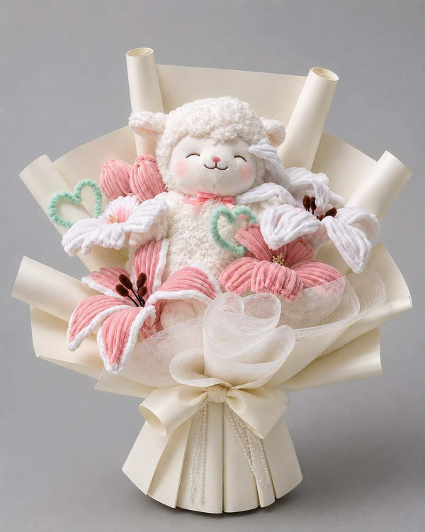 Cozy Sleepy Lamb Bouquet
